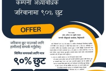 Fine Waiver for Delayed or Missing Company Filings - 2081